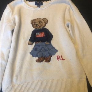 Girls polo sweater